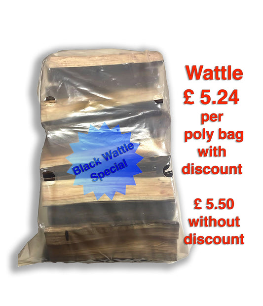 KD Firewood - Polyprop bags Wattle