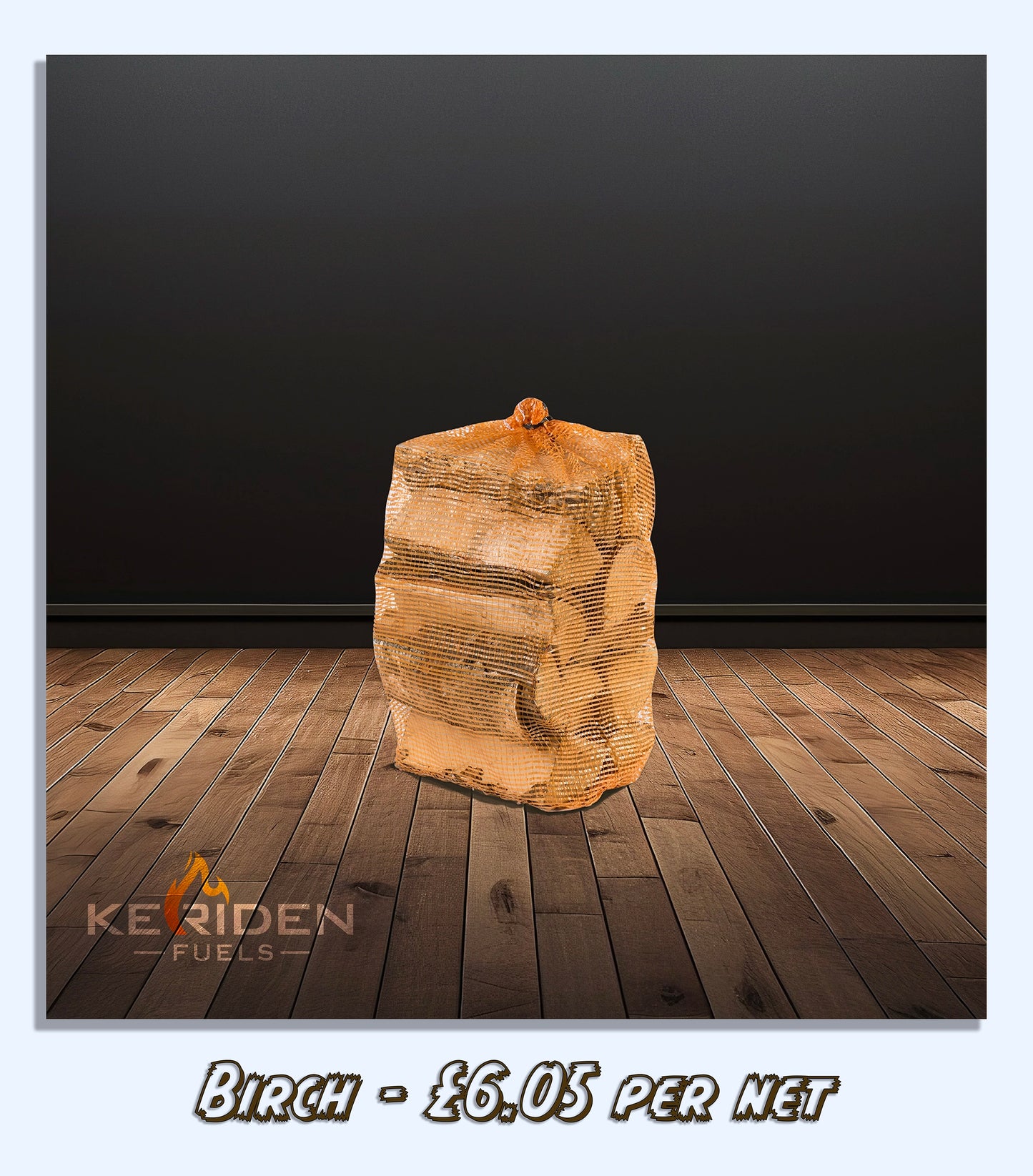 KD Firewood in 40 Litre Nets