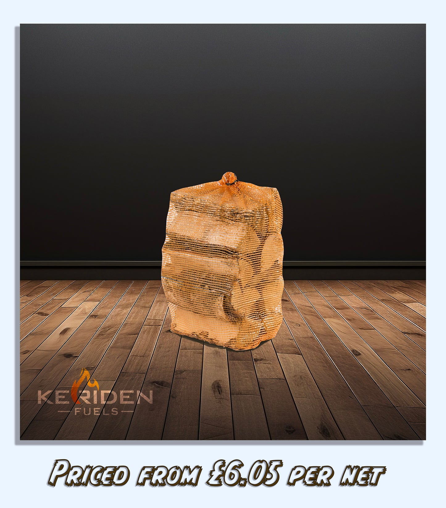 KD Firewood in 40 Litre Nets