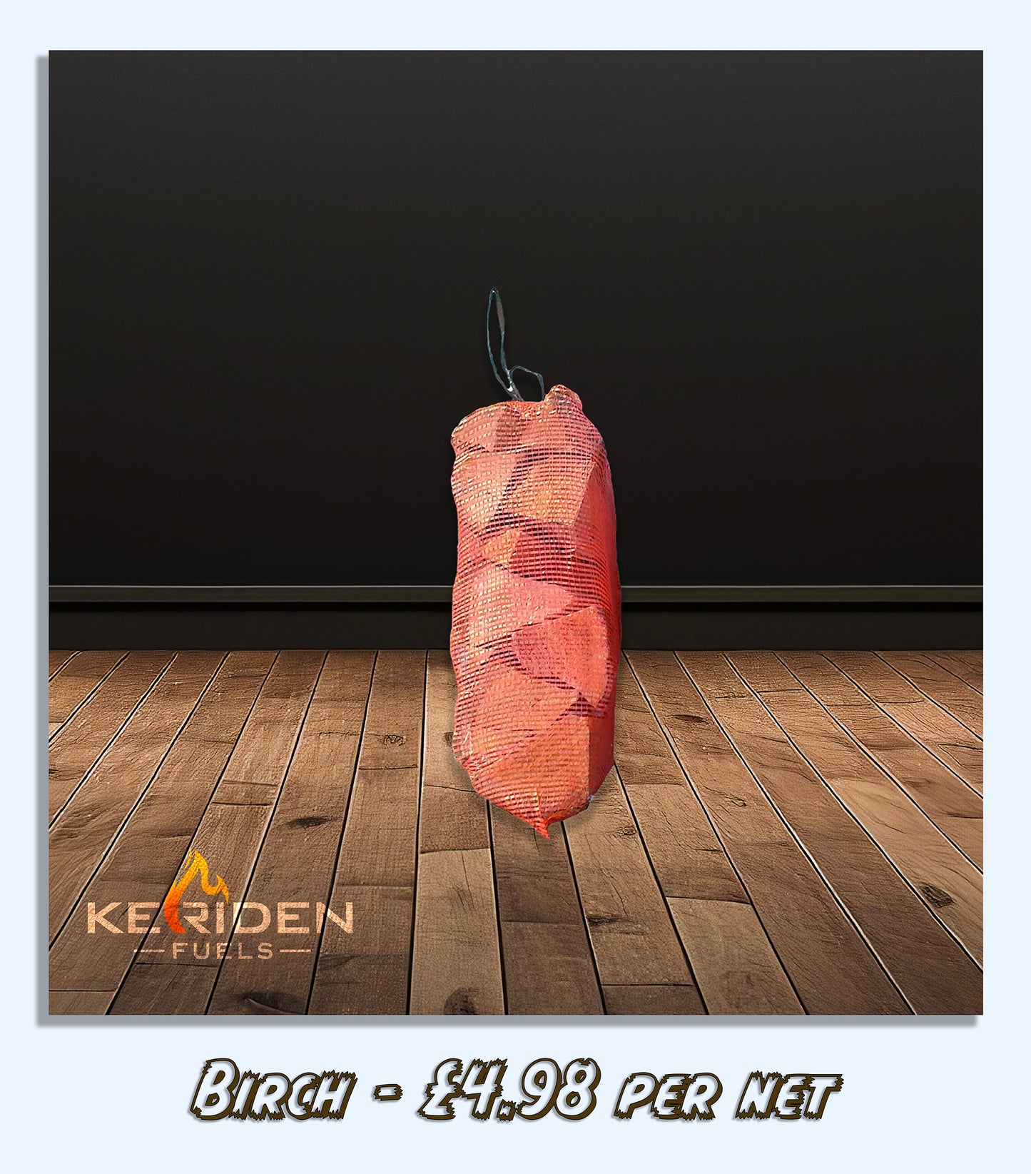 KD Firewood in 25 Litre Nets