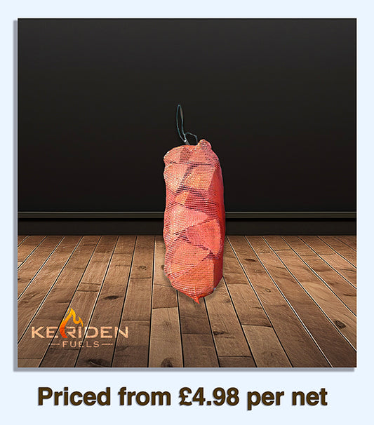 KD Firewood in 25 Litre Nets